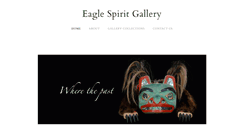 Desktop Screenshot of eaglespiritgallery.com
